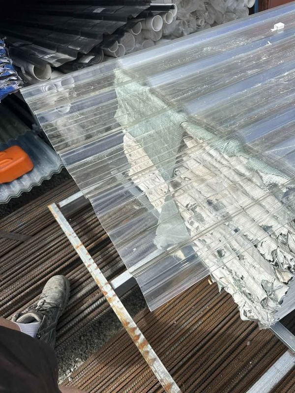 Polycarbonate Panel Rib Polycarbonate 5 Rib 900x0.8mm / 3600mm