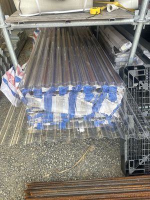 Polycarbonate Corrugated 900x0.8mm / 3600mm