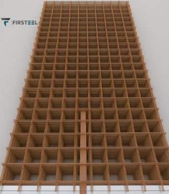 Mild Steel Mesh / (668) 150x150x4mm / 4560x1980mm