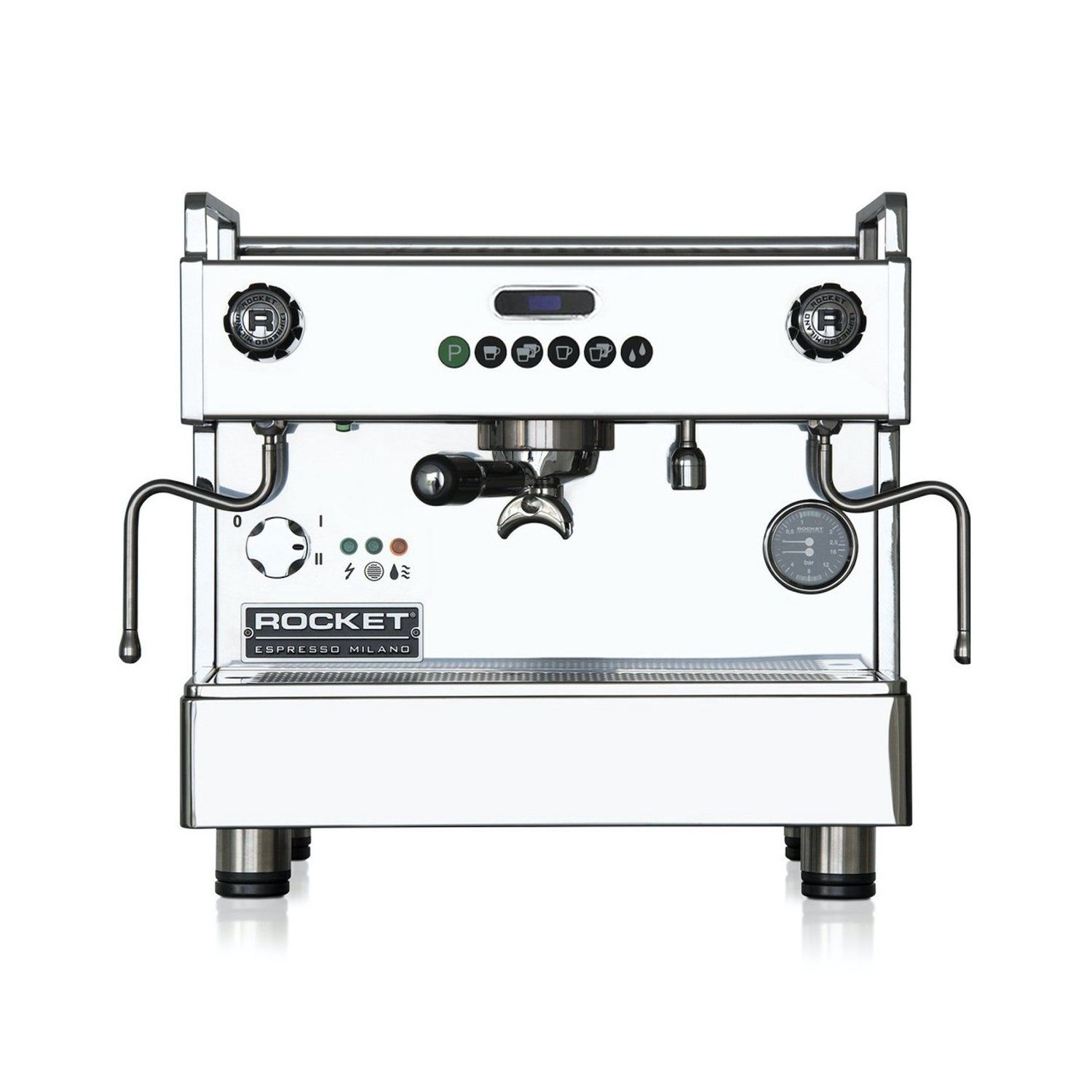 1gr Rocket Boxer High Group with Shot Timers Coffee Machine