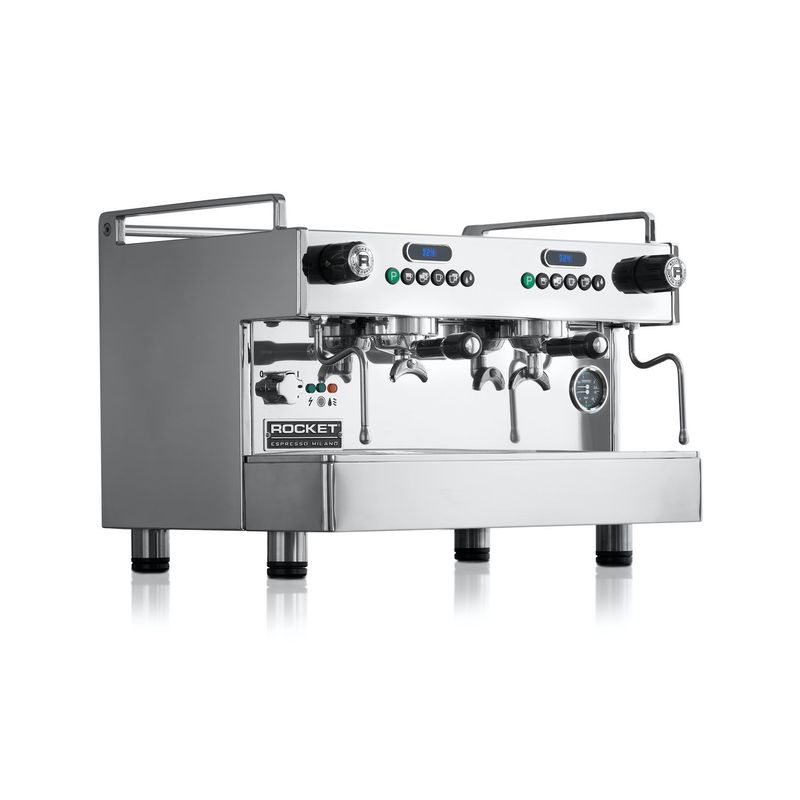 2gr Rocket Boxer High Group with Shot Timers Coffee Machine