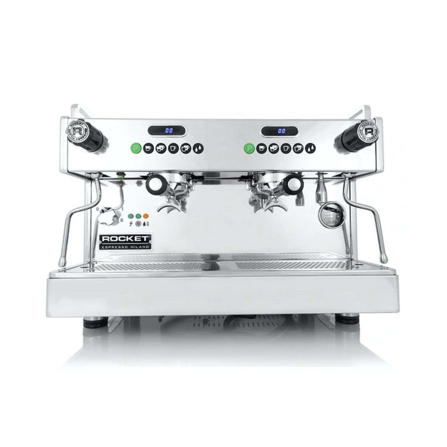 2gr Rocket Boxer High Group with Shot Timers Coffee Machine