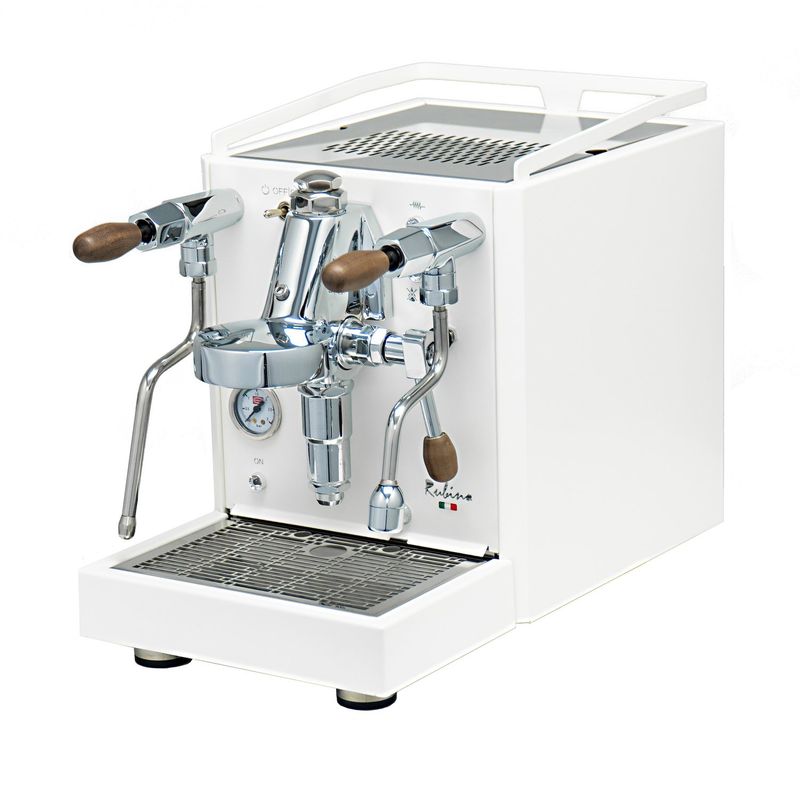 1gr Quick Mill Rubino Coffee Machine - White Edition
