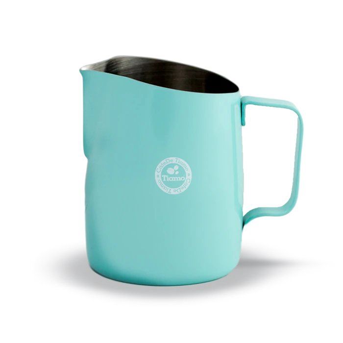 TIAMO Milk Jug 650ml Teal Blue