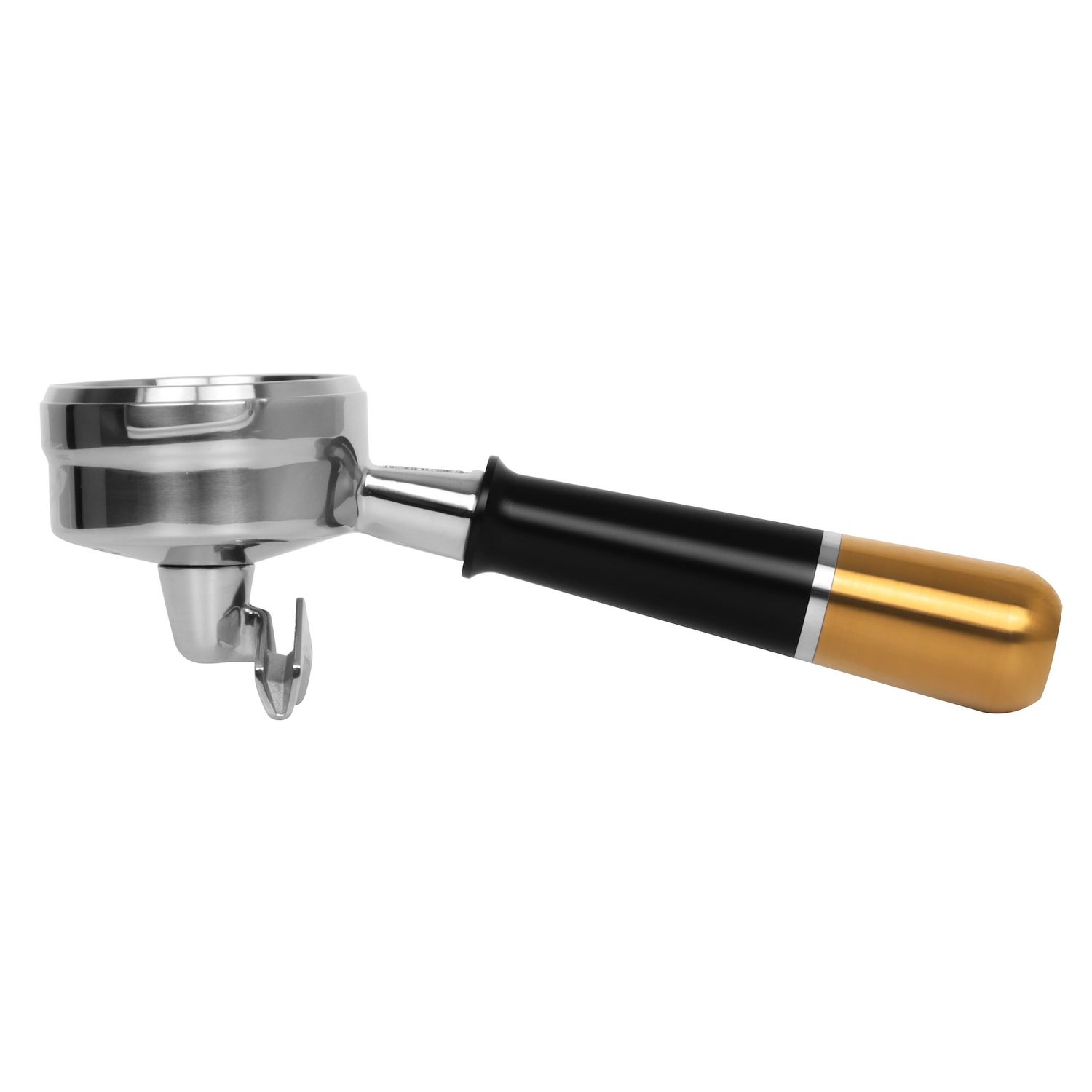 Pesado Modular Black/Gold Double Spout Portafilter (no basket)