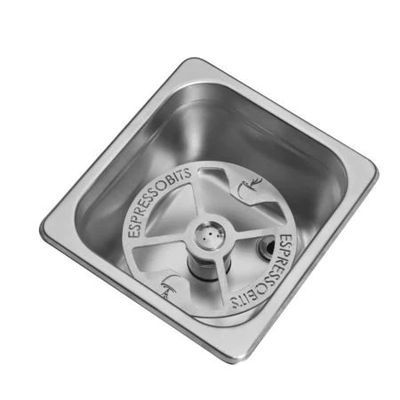 Espresso Bits Jug Rinser with Sink Complete 180 x 165mm