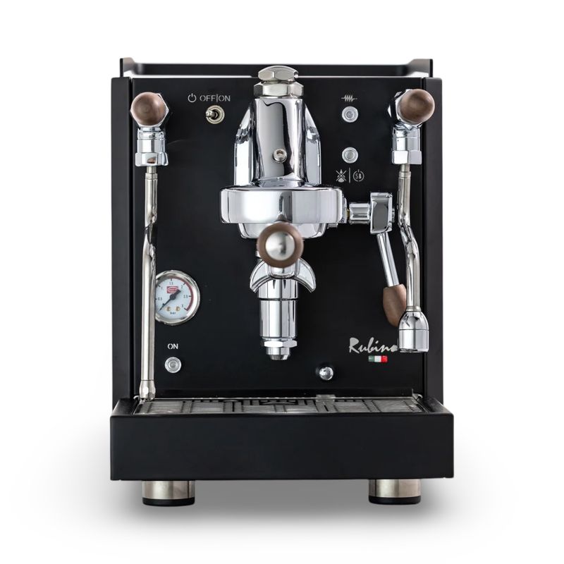 1gr Quick Mill Rubino Coffee Machine - Black Edition