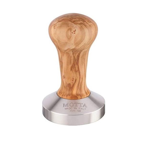 MOTTA 58mm Tamper  Olive Tree Wood