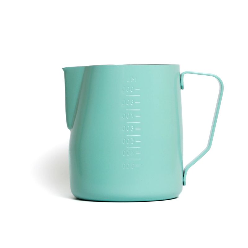 Coffee Accessories 1000ml Teal Blue milk jug