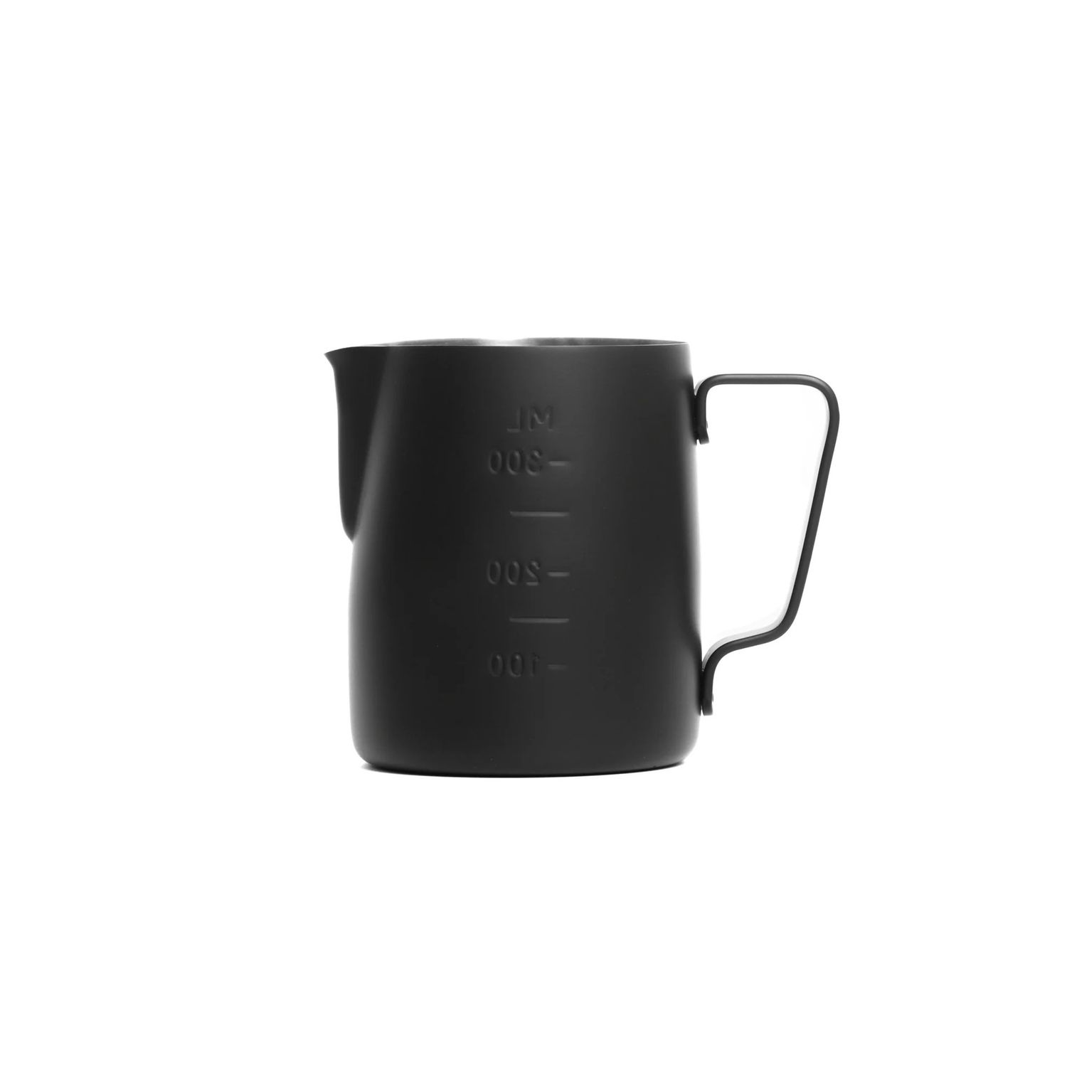 Coffee Accessories 300ml Milk Jug - Matte Black