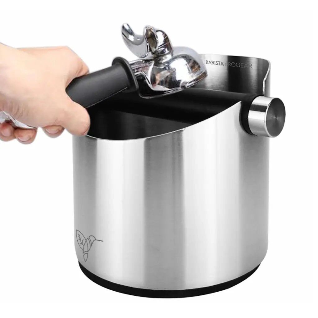 Barista Progear Miner Home Knock Box (Stainless Steel)