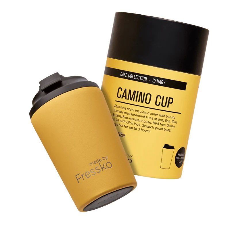 Fressko 12oz Camino Canary Yellow Cup