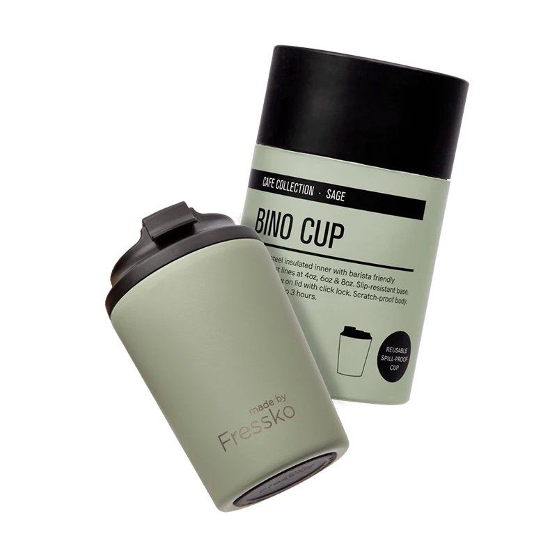 Fressko 8oz Bino Sage Green Cup