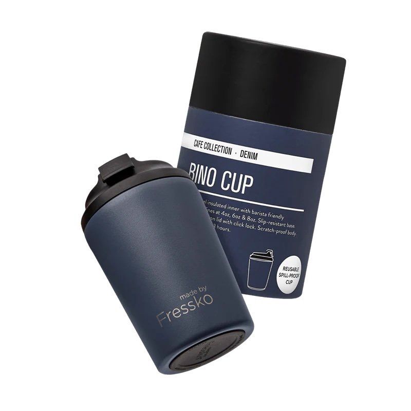 Fressko 8oz Bino Denim Blue Cup