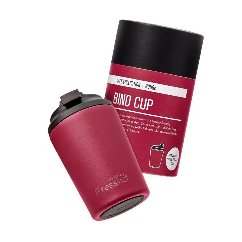 Fressko 8oz Bino Rouge Red Cup