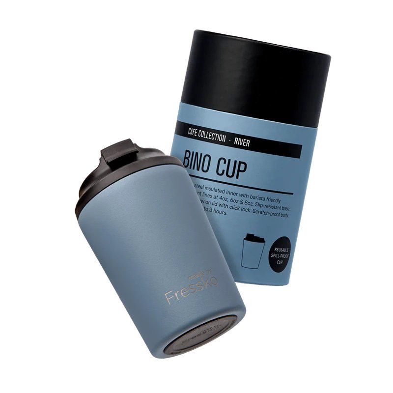 Fressko 8oz Bino River Blue Cup