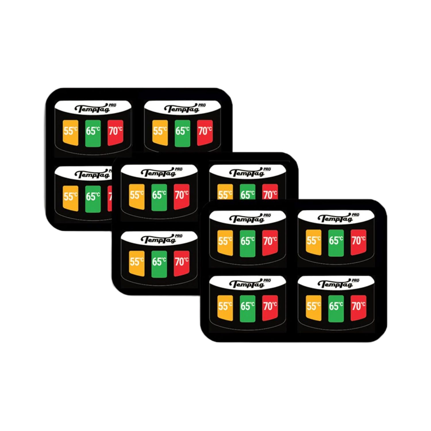 Temptag Pro Stick on Thermometer - Pack of 12
