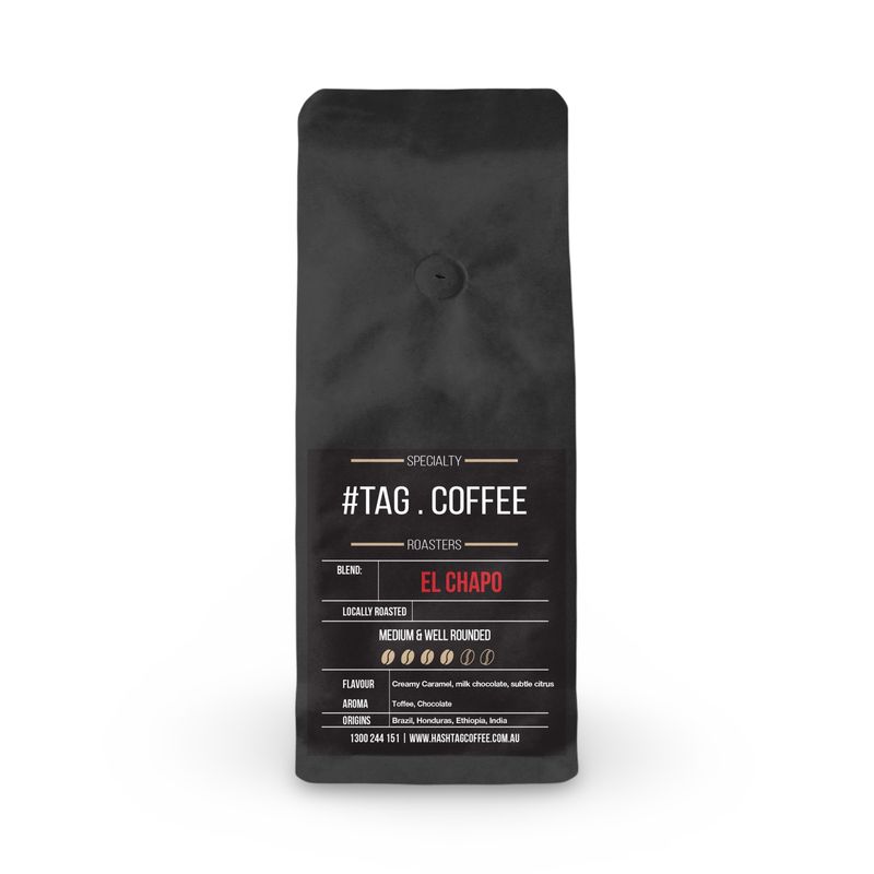 1KG Coffee Hashtag El Chapo