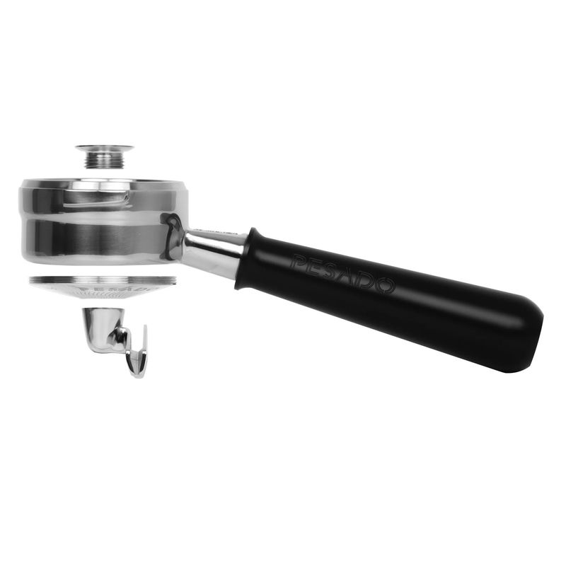 Pesado Hybrid LM/E61 Portafilter POM (Black)