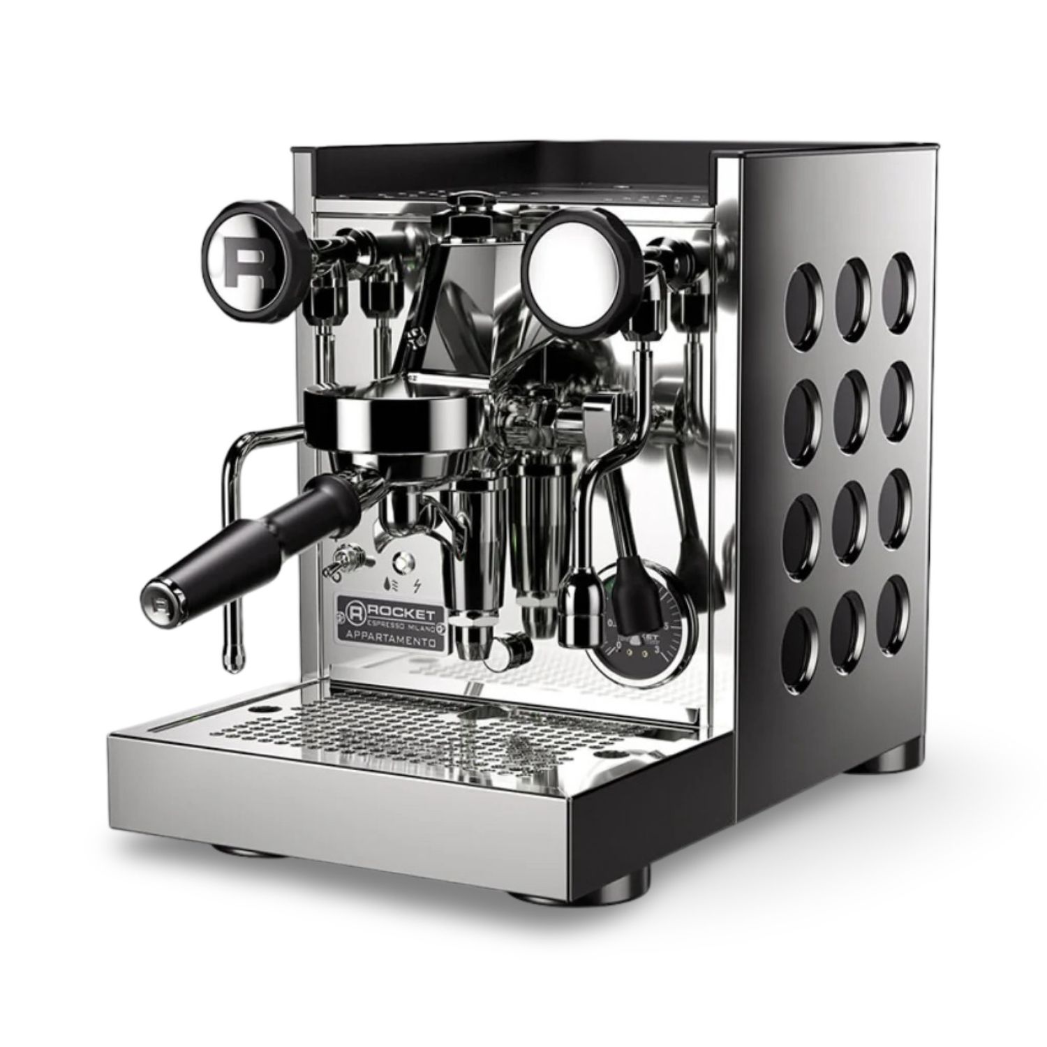 1gr Rocket TCA Appartamento - Stainless Steel/Black