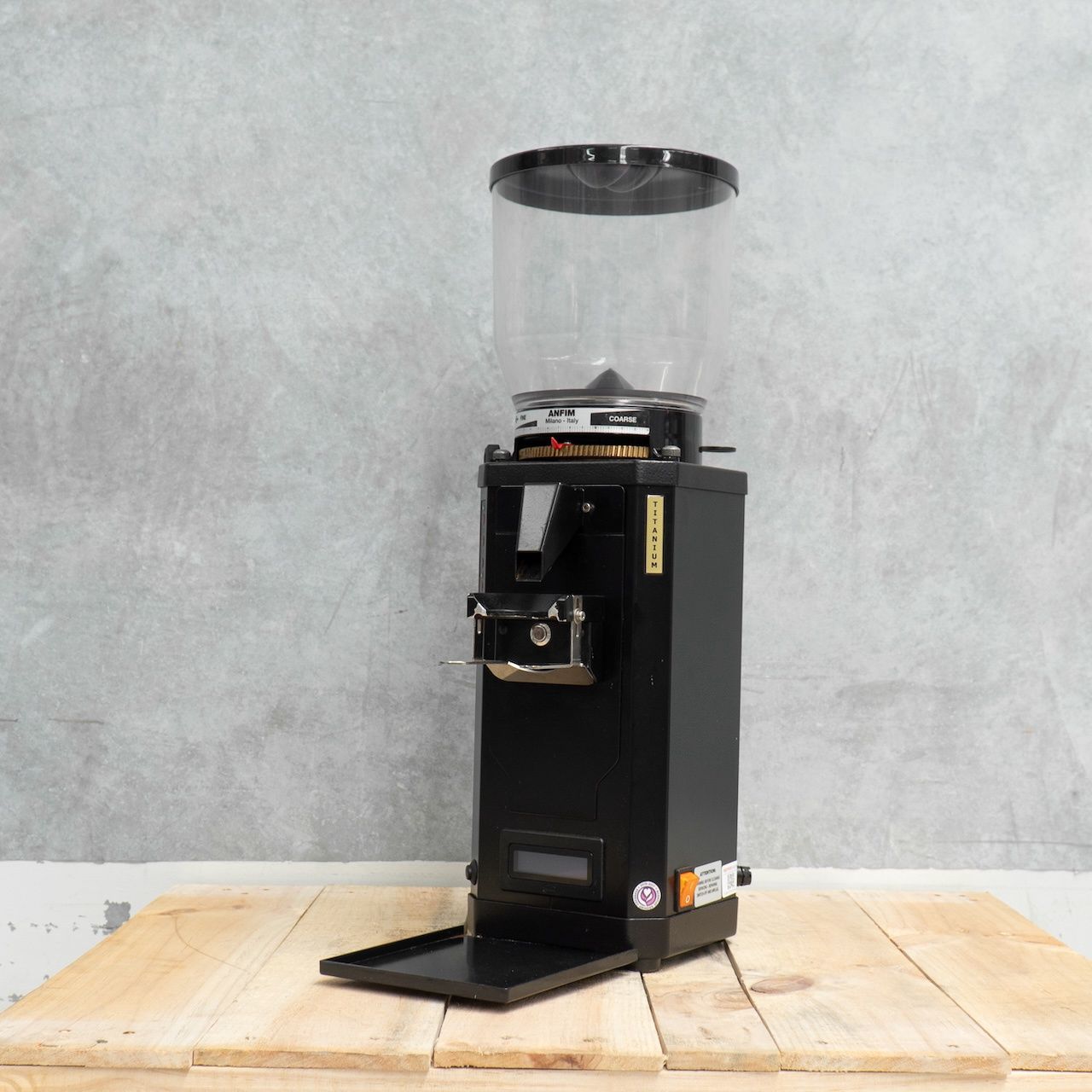 Anfim SPII Black Coffee Grinder (Pre-owned)