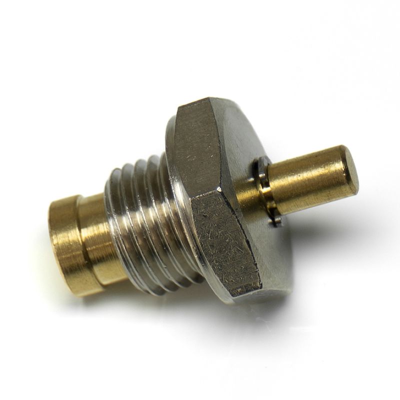 Antisuction Valve, Silver - Long Nipple 1/4&quot; [B5]