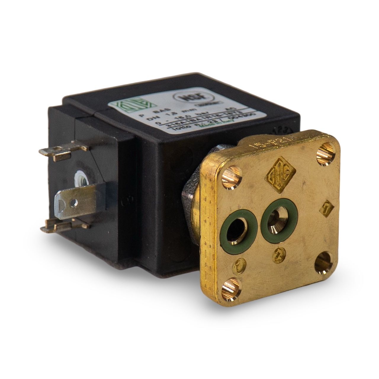 XLVI ODE 230V-240V 3way Flat Base Solenoid - 15 Bar - NSF Version [D3]