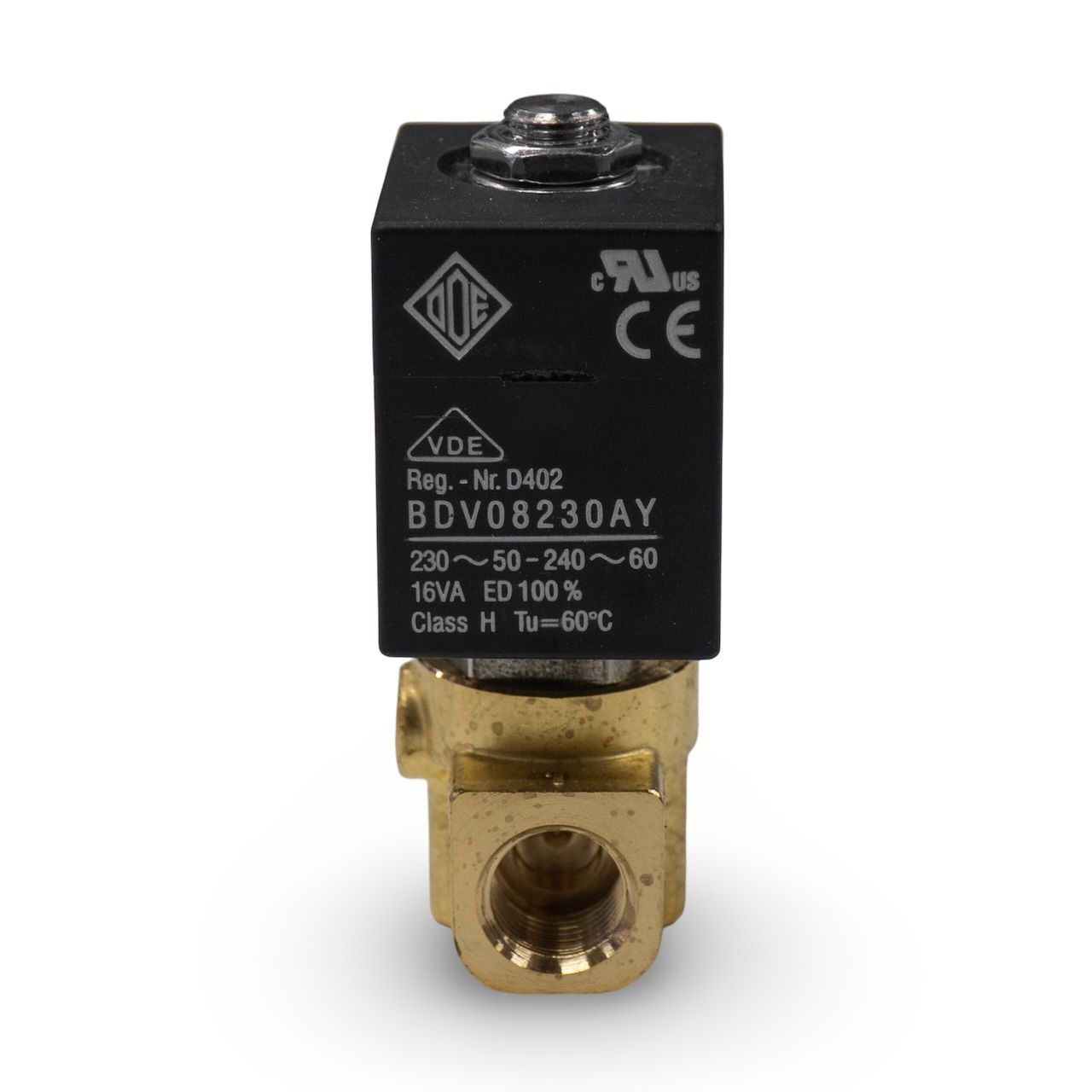 XLVI ODE 2way Hot Water Solenoid 1/4&quot;F 14 Bar - NSF Version [D3]