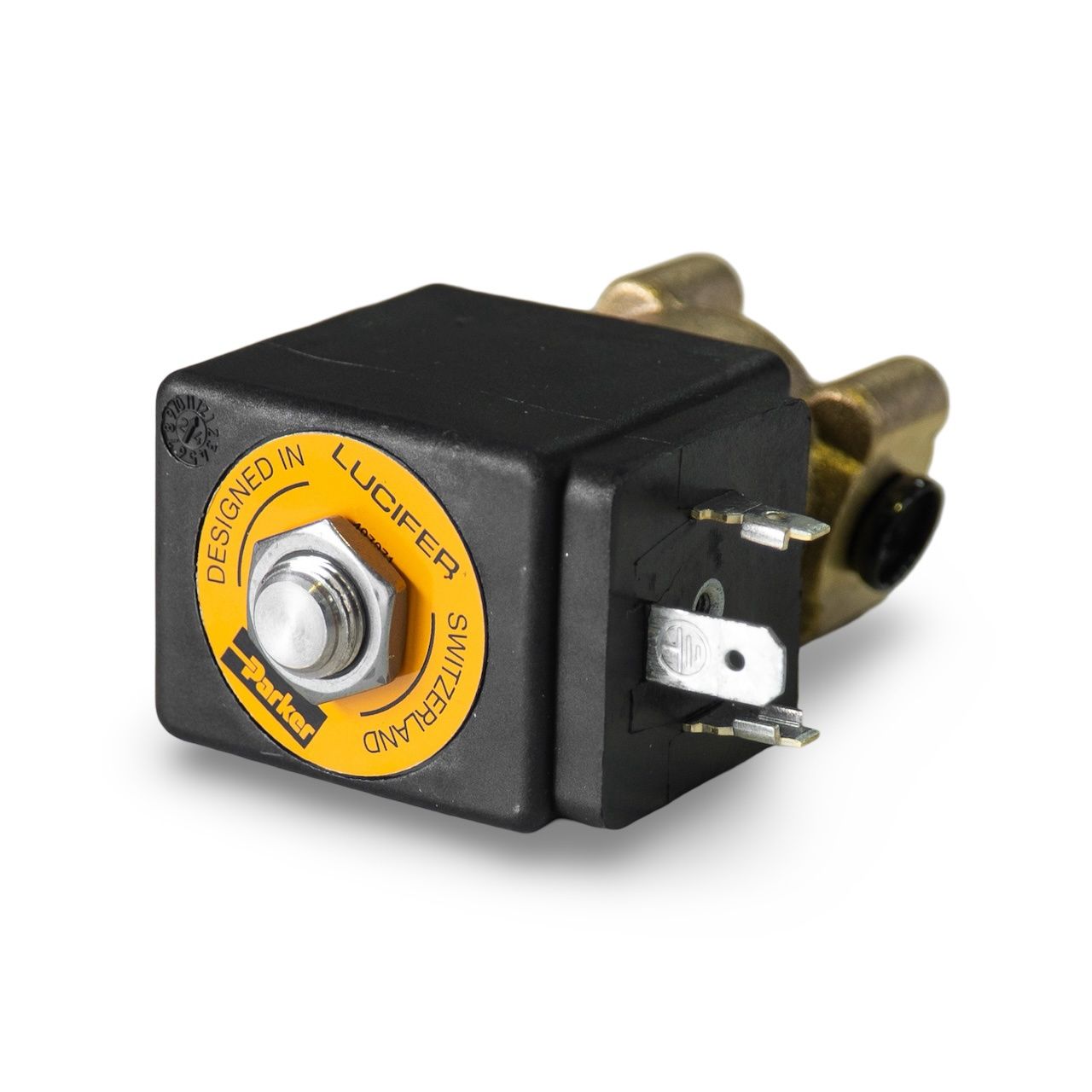 Parker 2 Way Hot Water Solenoid 1/8&quot;  - 220/240V (Wega or old Cimbali Jnr Hot water) [B3]