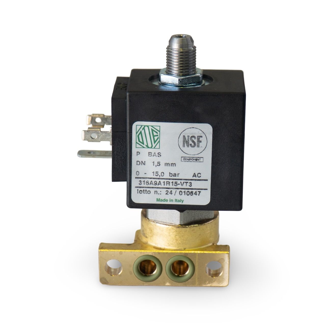 La Marzocco ODE 3 Way 240V Solenoid with 90? base for Group Cap 240V [B3]