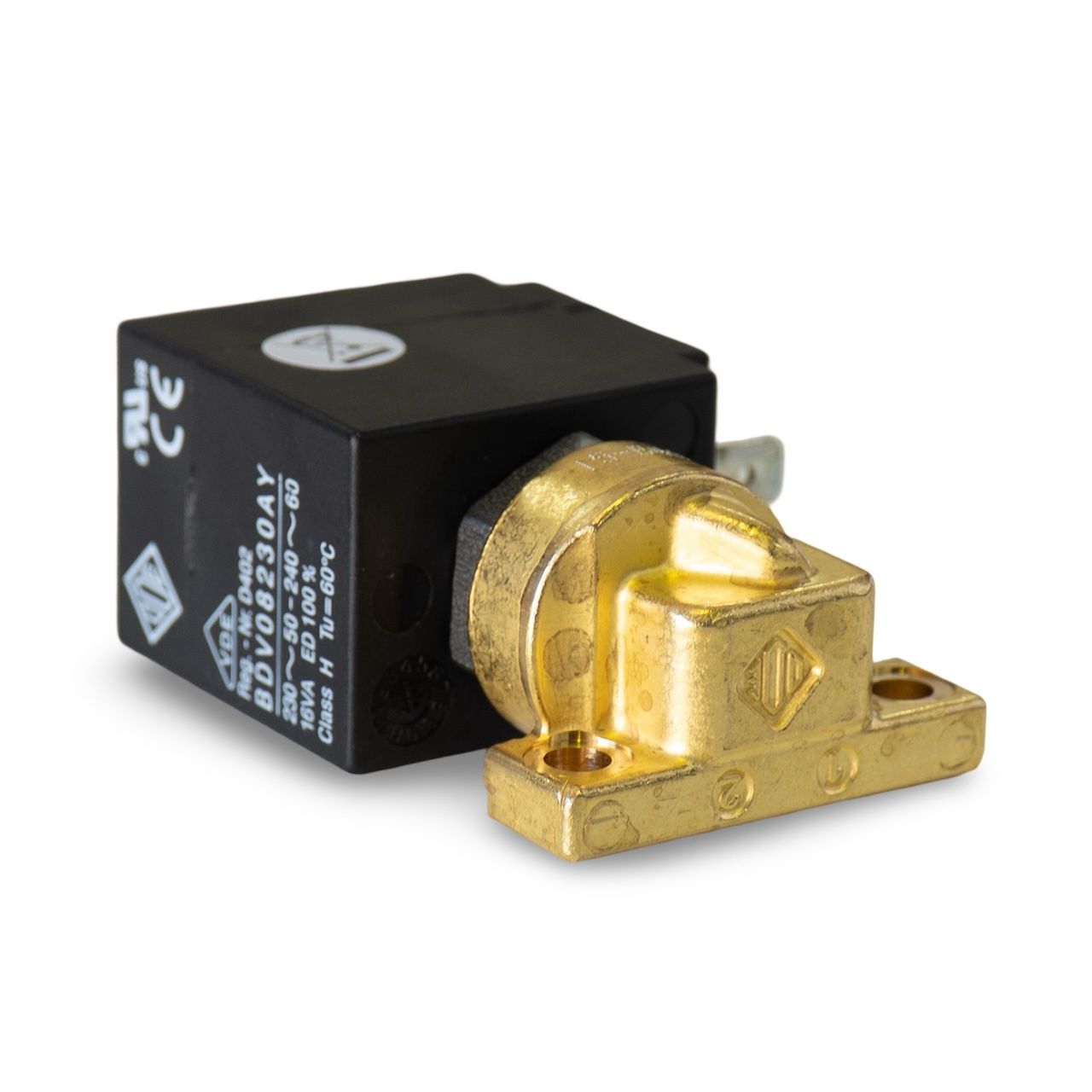 La Marzocco ODE 3 Way 240V Solenoid with 90? base for Group Cap 240V [B3]