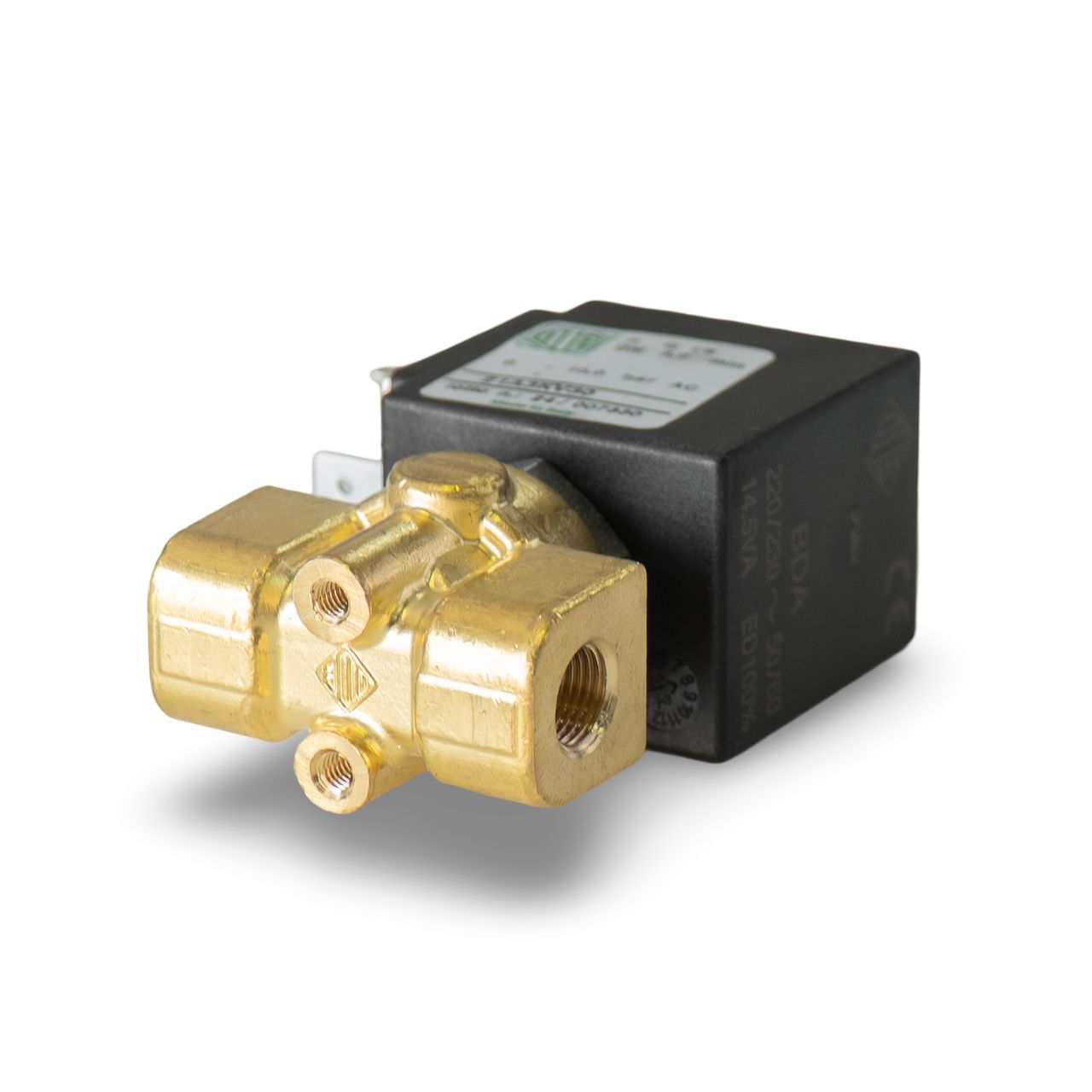 ODE NSF 2 Way Solenoid Valve 1/8&quot; 230V 14 bar (La Marzocco, Kees) [B3]