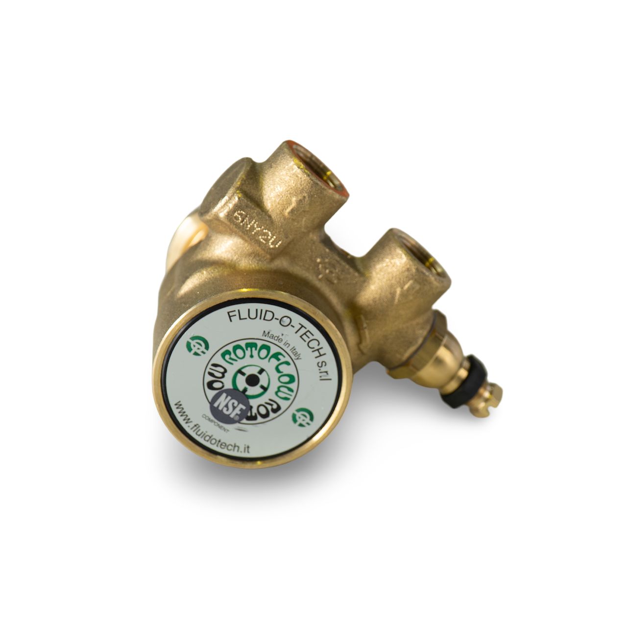 Fluid-o-tech Pump, Plane Rod Shaft, Clamp Connection,  200L/H- 3/8&quot; NPT