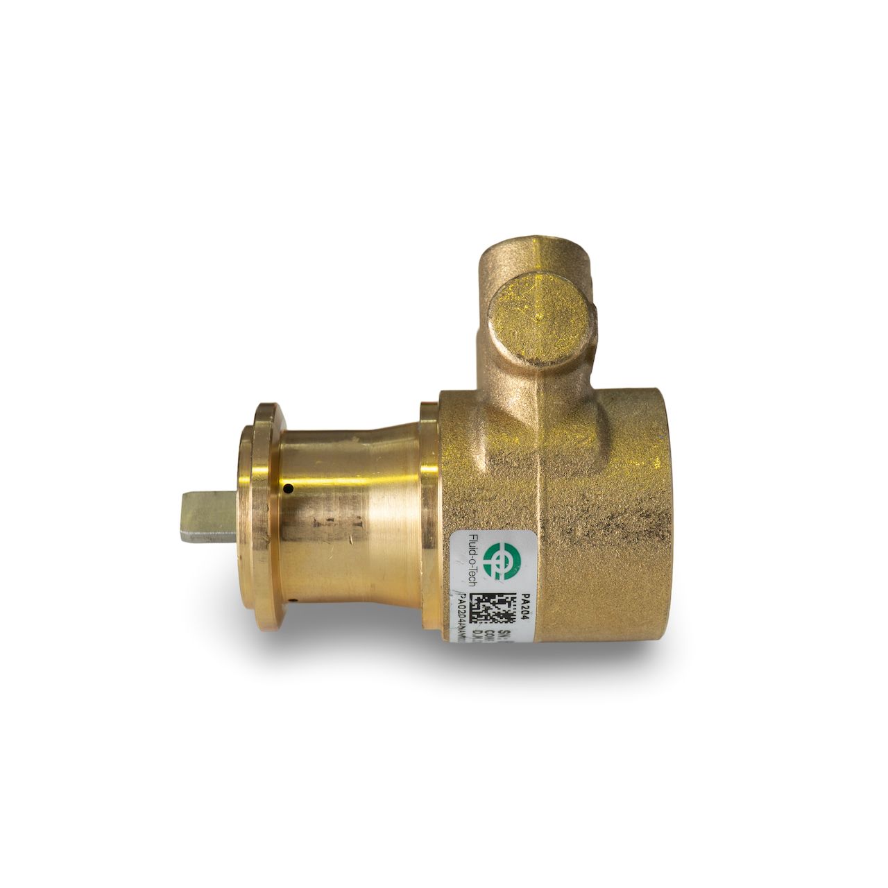 Fluid-o-tech Pump, Plane Rod Shaft, Clamp Connection,  200L/H- 3/8&quot; NPT