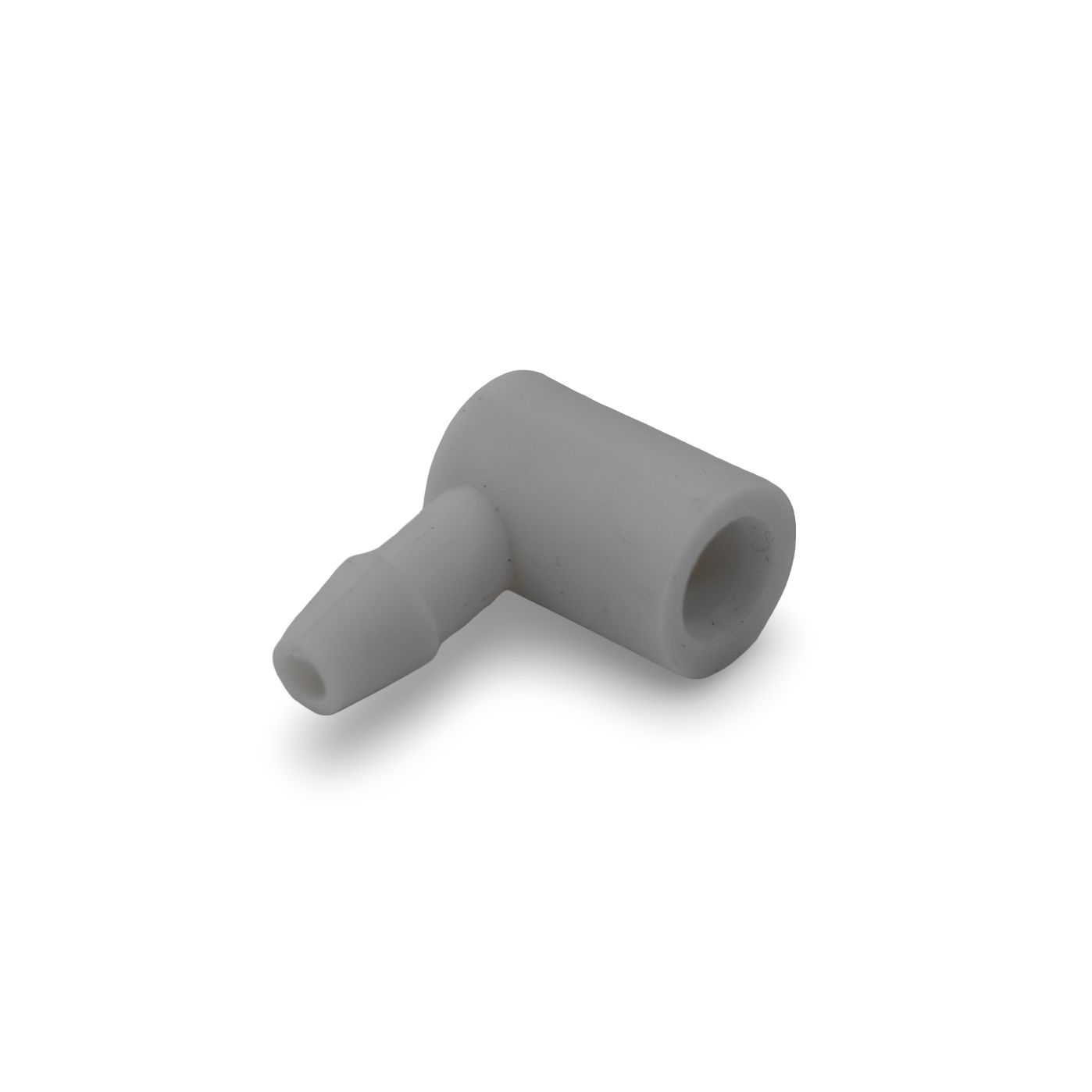 Teflon Pipette Elbow Fitting for 3 Way Solenoid Exhaust [B3]