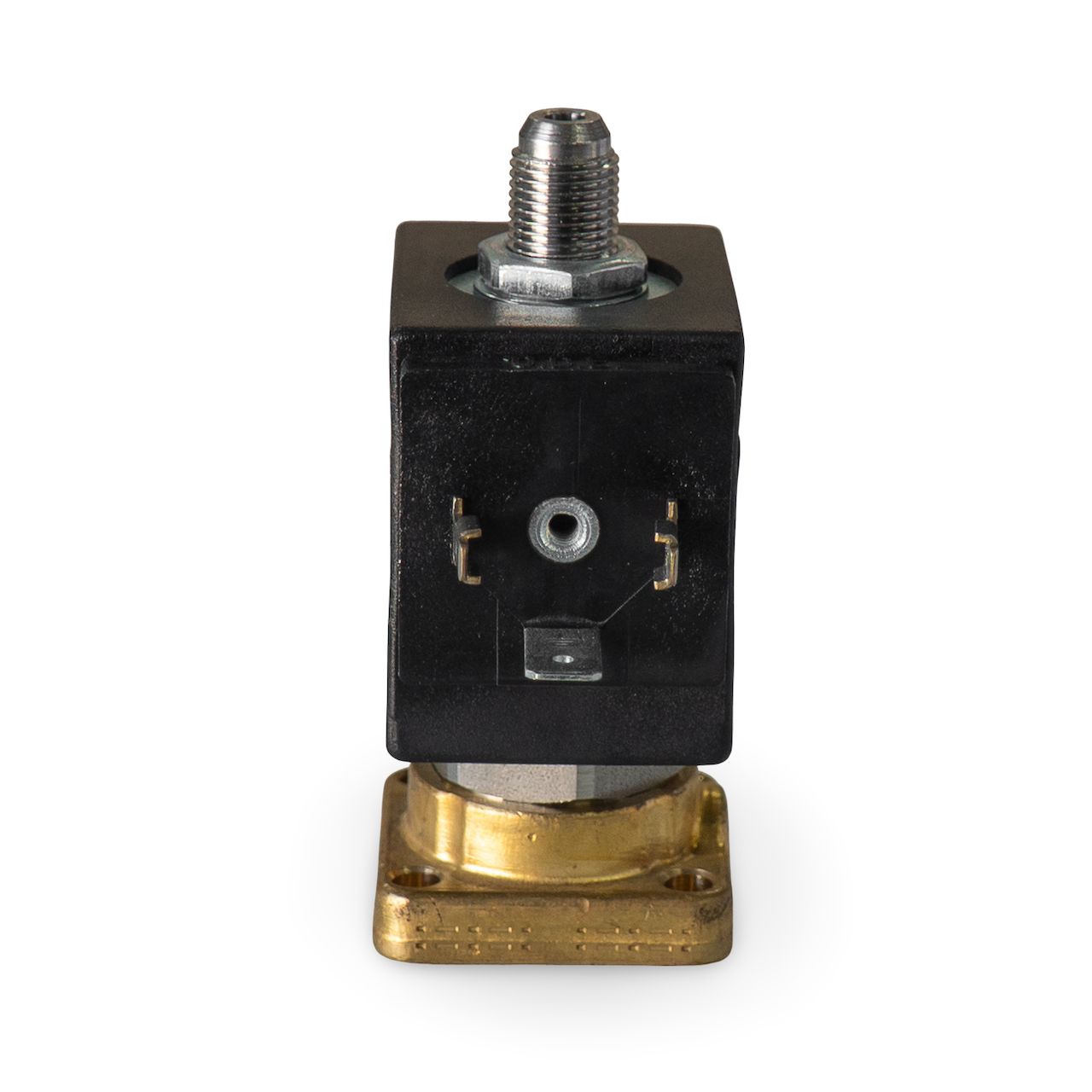 ODE 3 way Flat Base Solenoid 230V 9W 15 Bar 1.5mm dia [B3]