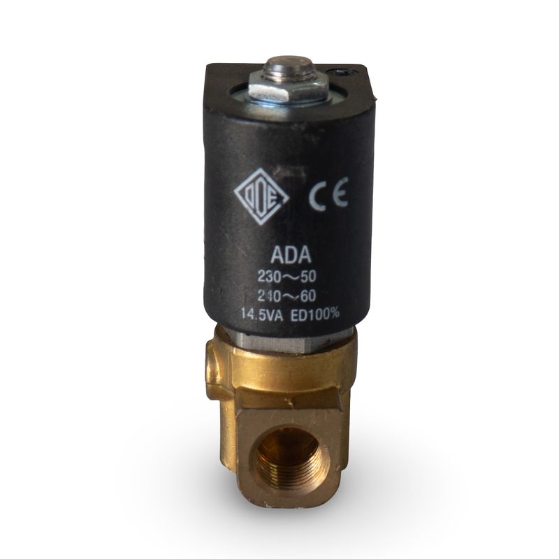 ODE NSF 2 Way Solenoid - 1/4" 230V 8 Bar (ACM Hot Water) [B3]