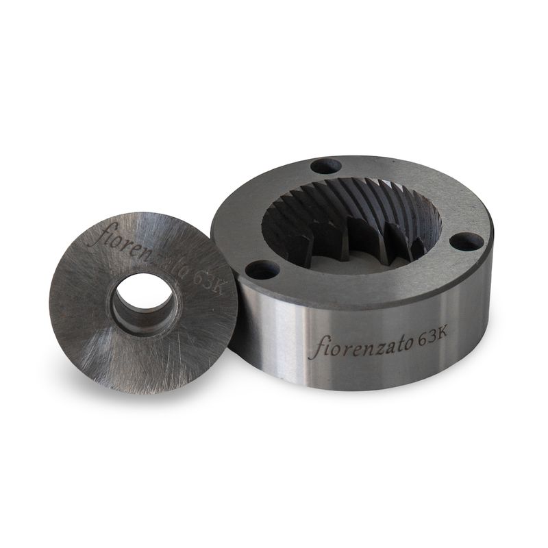 Fiorenzato or SAB F63K 63mm 3 Hole Conical Burrs - Original