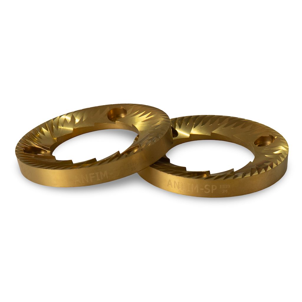 Anfim SP-II Titanium Burrs - 75mm LH [J1]