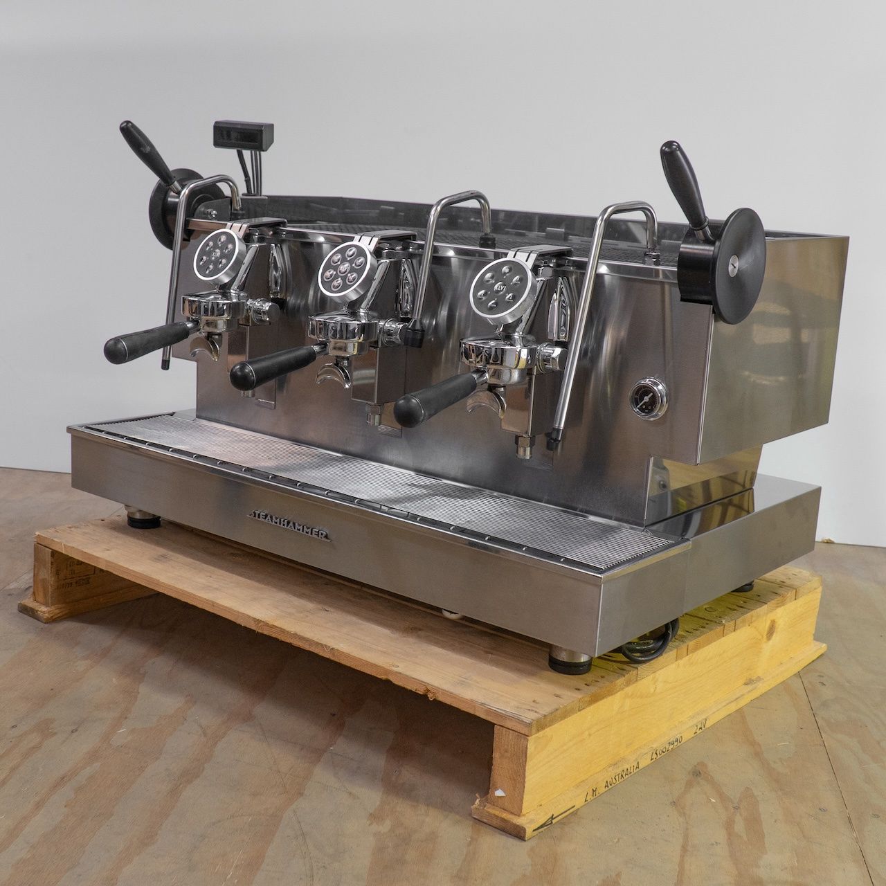 XLVI 3 Group Steamhammer Commercial Coffee Machine (Pre-owned) #1