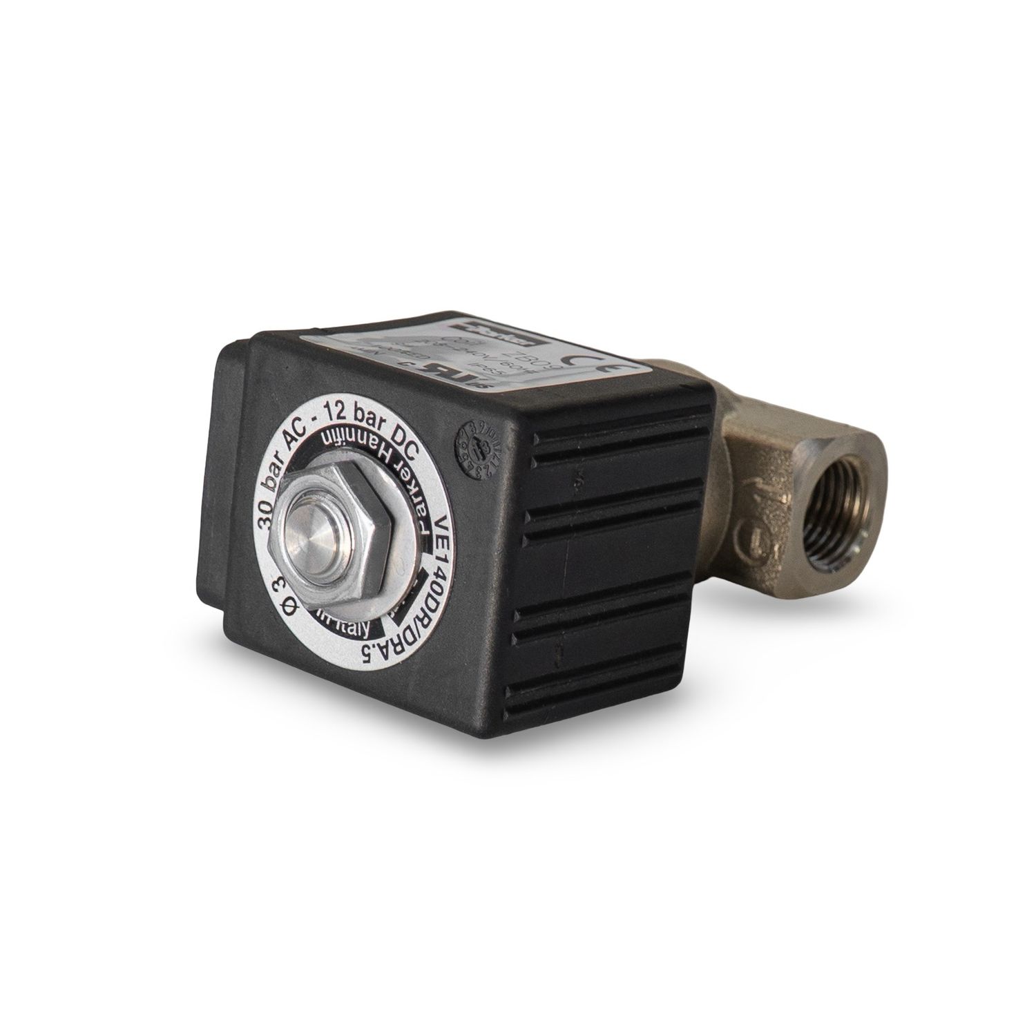 Parker 2 Way Hot Water Solenoid  1/4&quot; 240V 30 Bar (Mini Nova or Astoria) [B4]