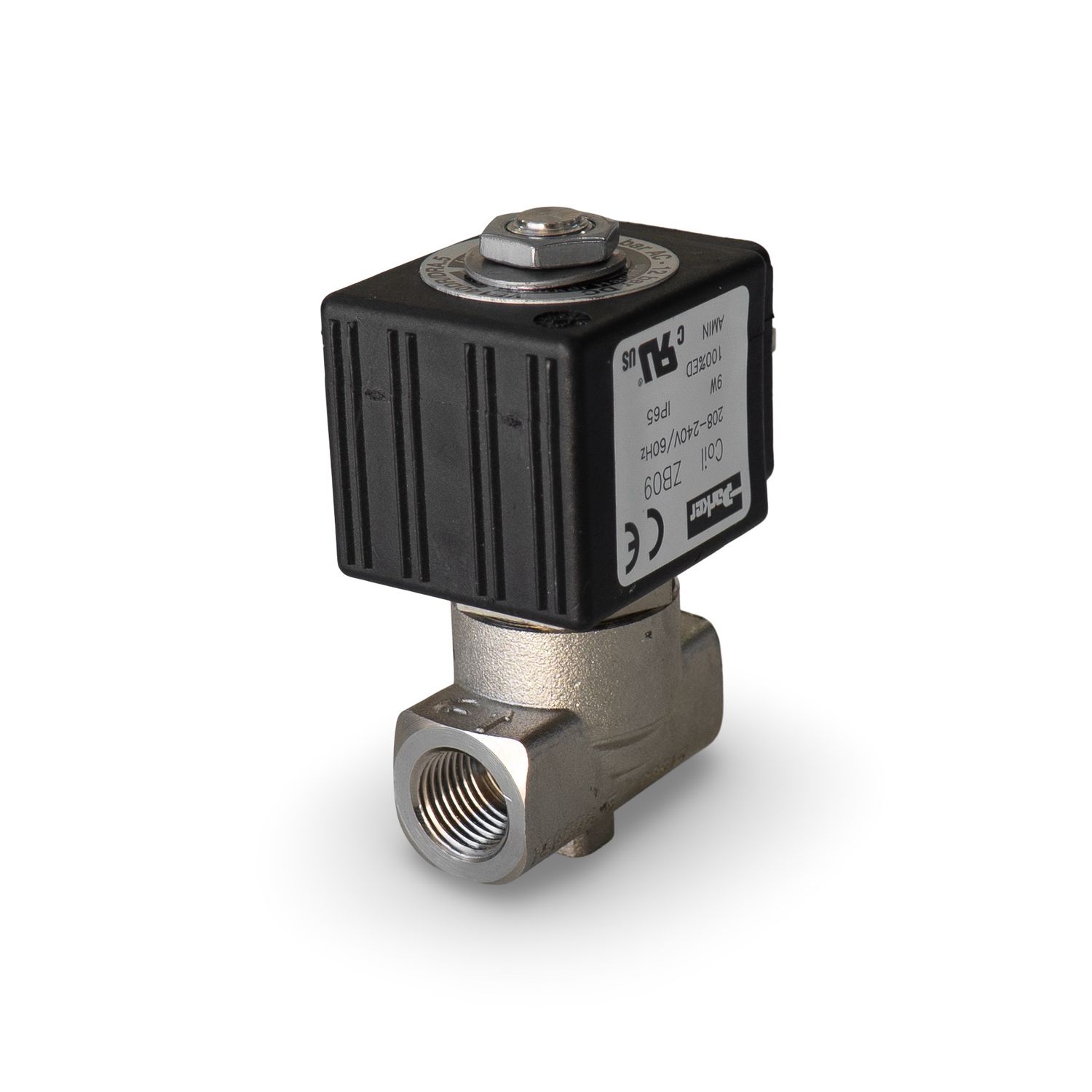 Parker 2 Way Hot Water Solenoid  1/4&quot; 240V 30 Bar (Mini Nova or Astoria) [B4]