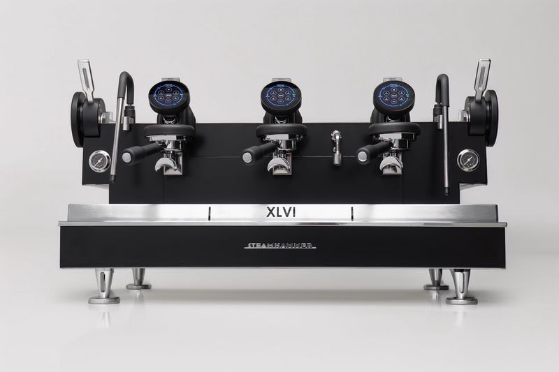 3gr XLVI Steamhammer X Coffee Machine (Black)