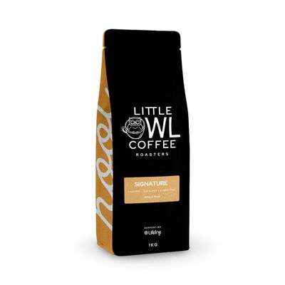 1KG Coffee Little Owl Signature