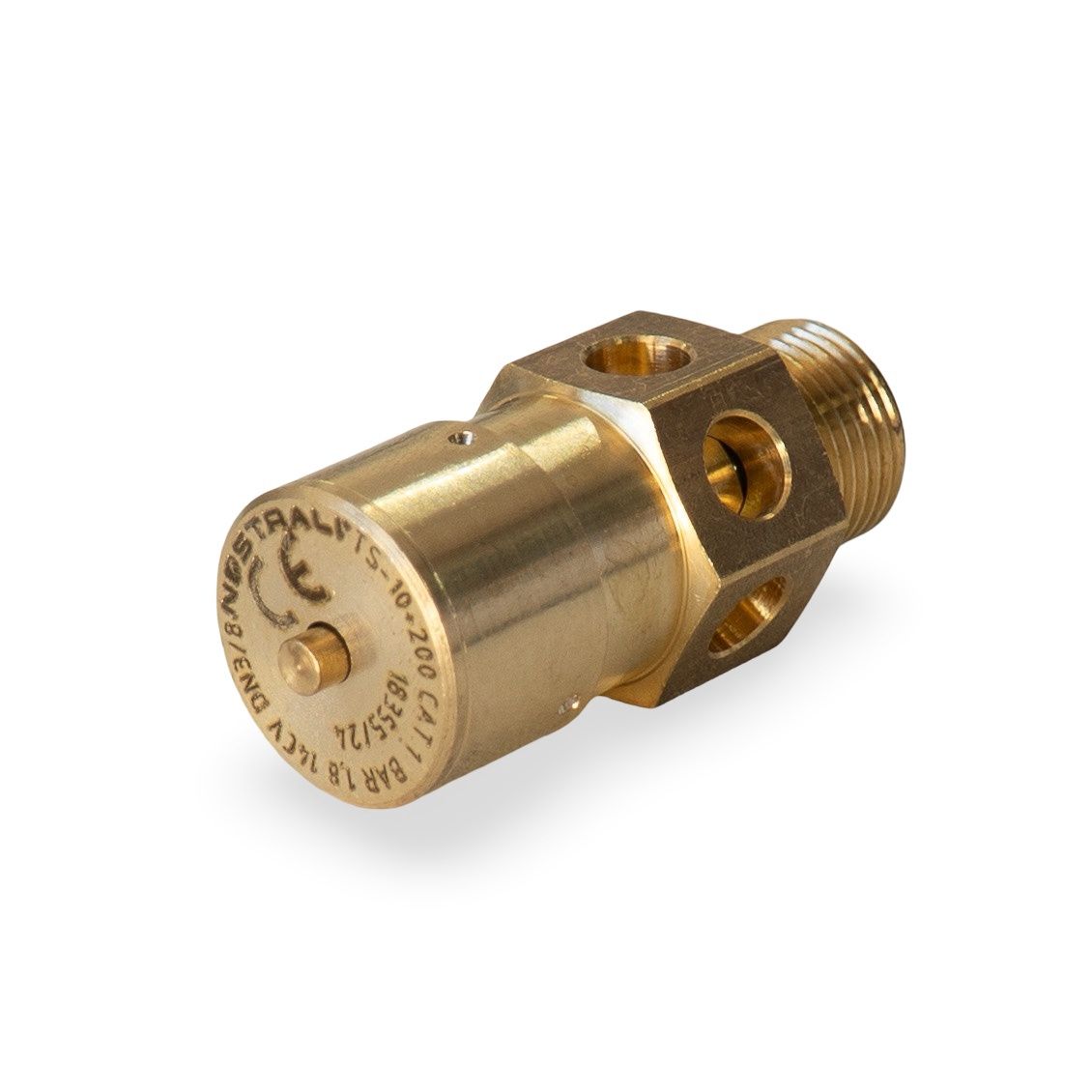 Universal Safety Valve 3/8, Certified 1.9 Bar