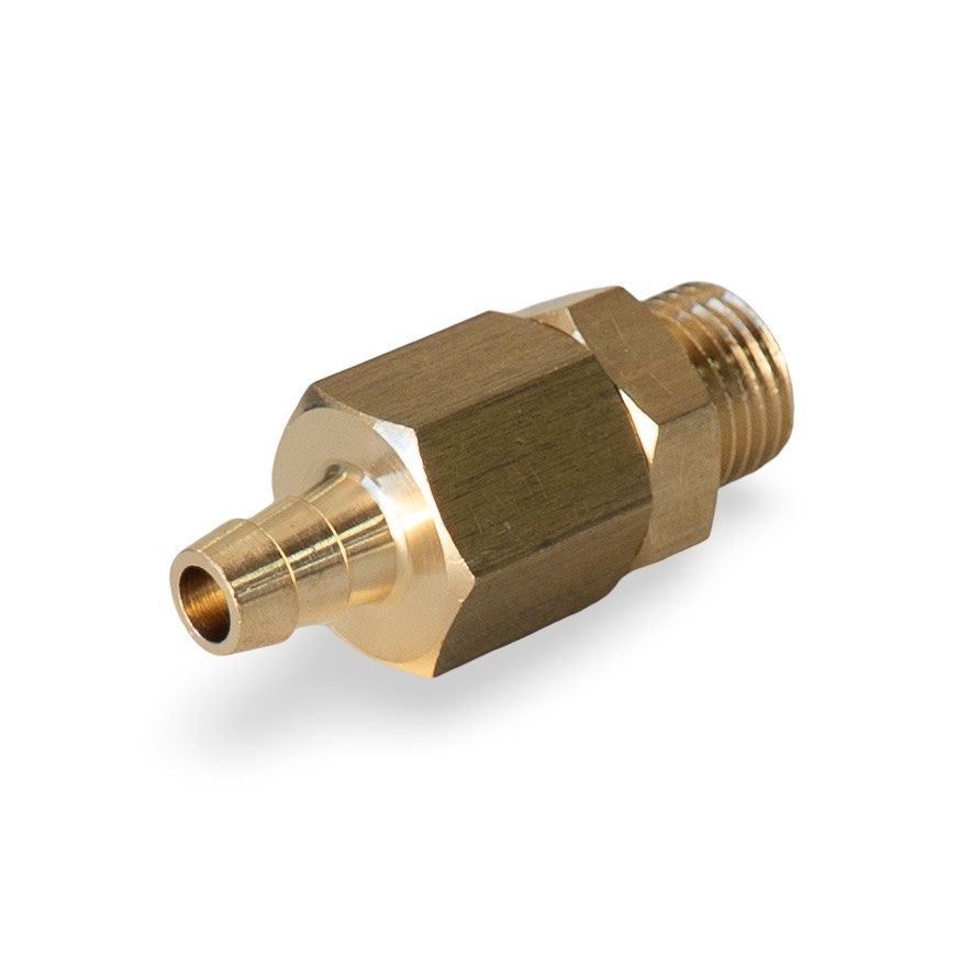 Isomac Antisuction Valve with 1/4 Hose Barb [B5]