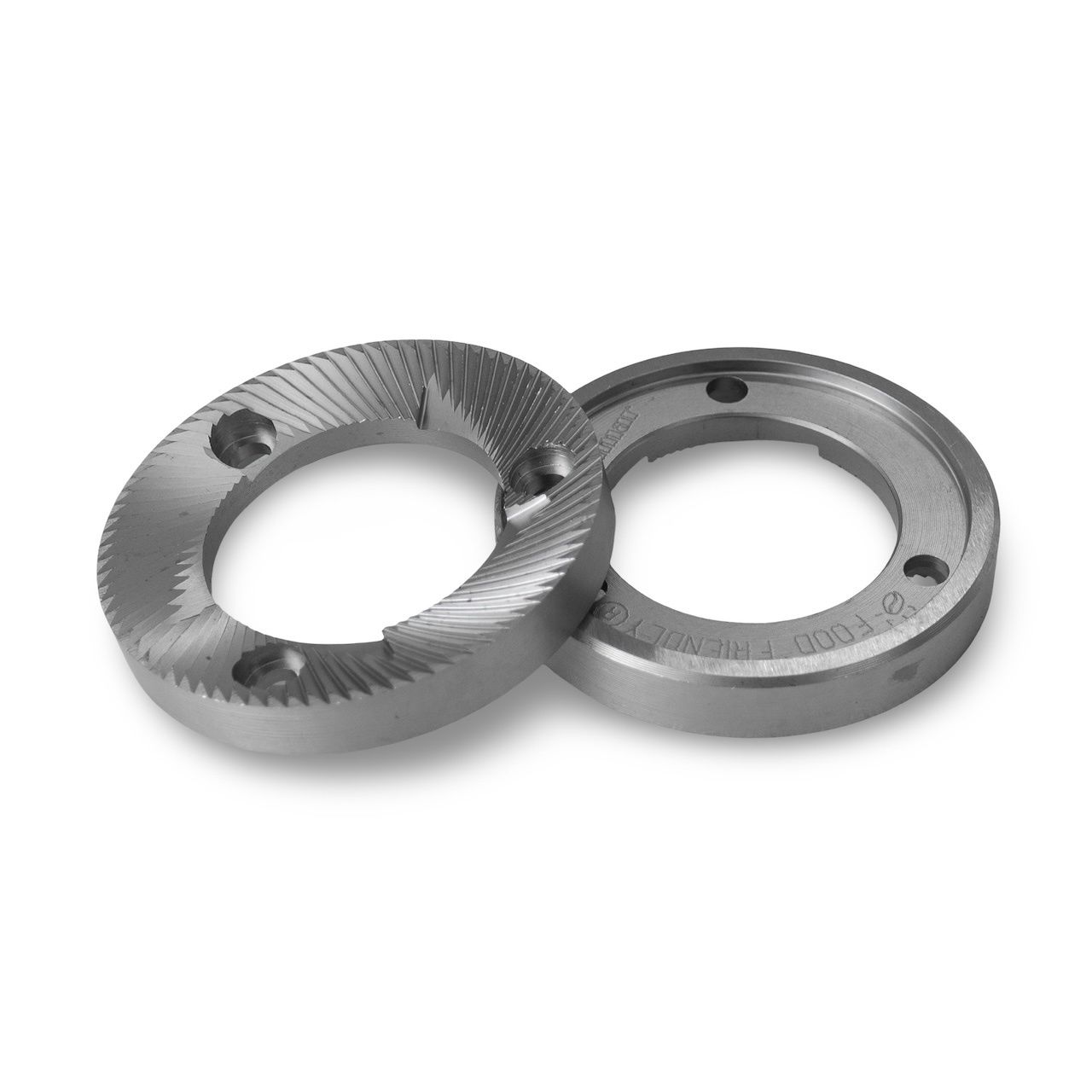 Quamar M80E Original 63mm &#39;Food Friendly&#39; Flat Grinder Burrs - RH [J4]