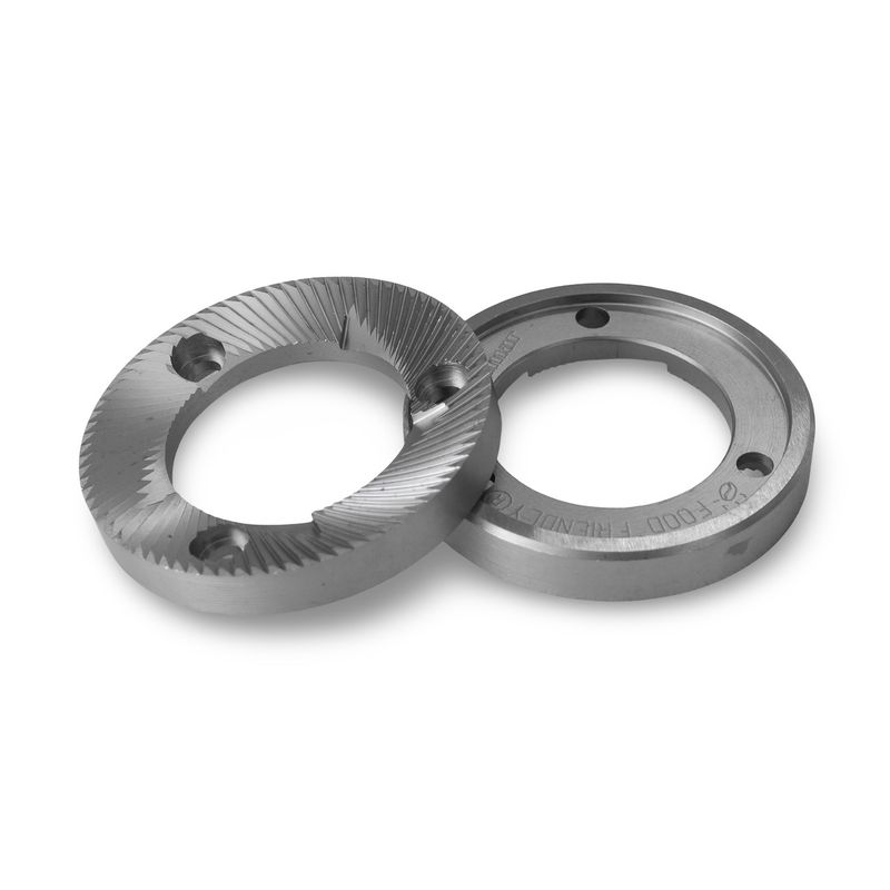 Quamar M80E Original 63mm &#39;Food Friendly&#39; Flat Grinder Burrs - RH [J4]