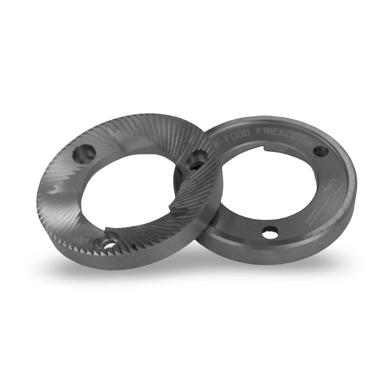 Quamar M1/Q13 75mm  Original &#39;Food Friendly&#39; Long Life Flat Burrs RH  [J4]