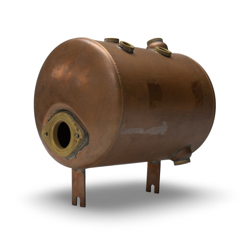 1GR Copper Boiler, 9L. DIA 205